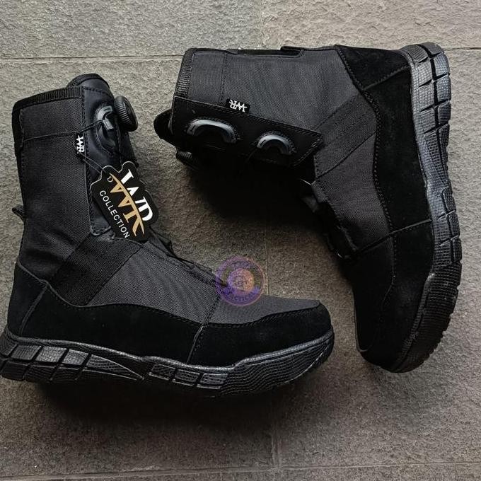 new  Sepatu WR Tactical WR 008 / Sepatu PDL model tali putar WR tactical boots / Sepatu Tali Putar K