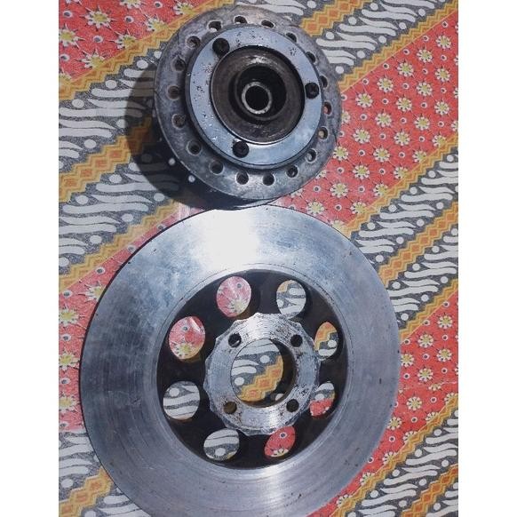 TROMOL DEPAN SET DISC CB125 S/CG125