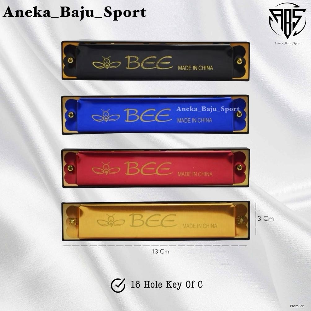 HARMONIKA KECIL BEE 16 HOLE Key C Yamaha Alat Musik Tiup Harmonica