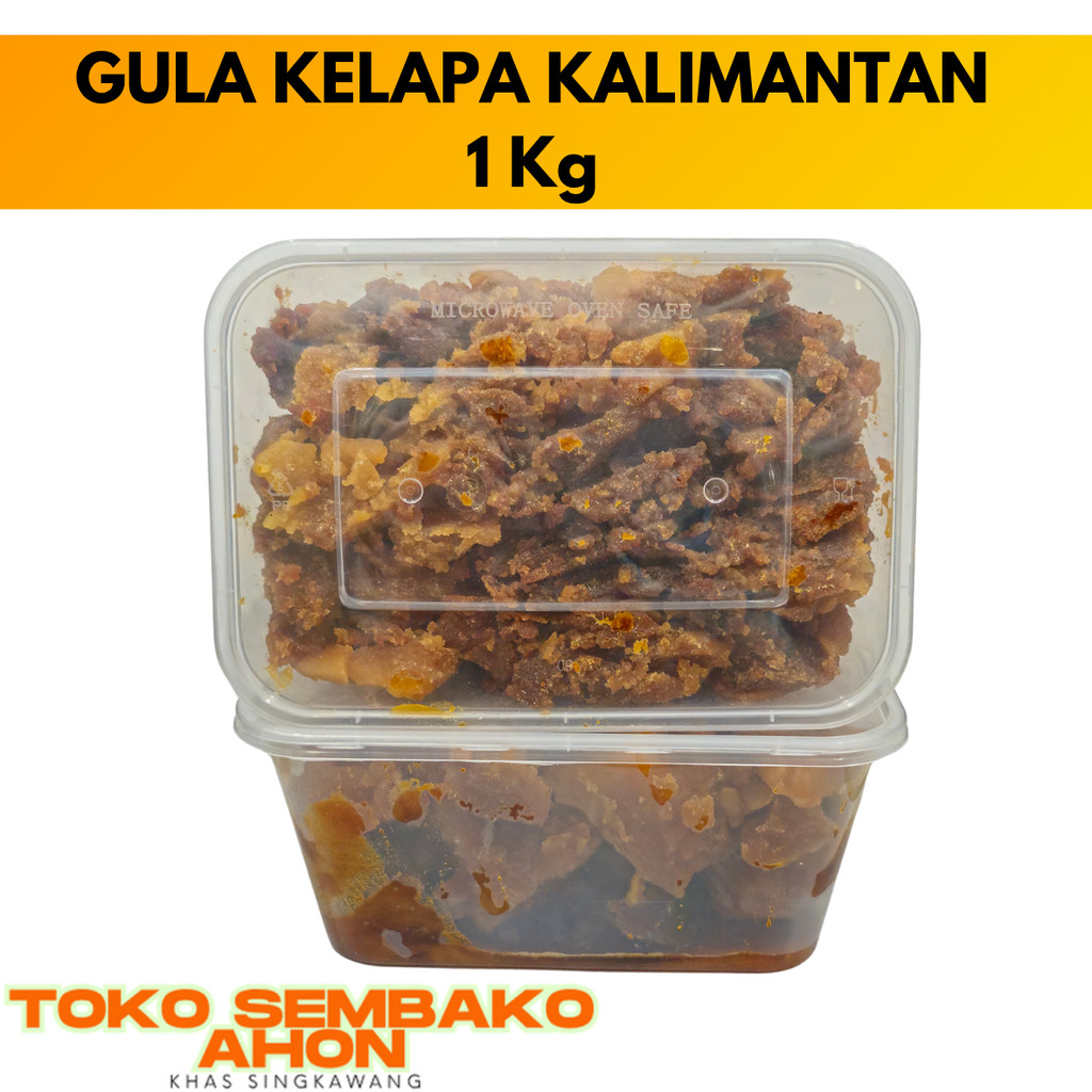 

Gula kelapa / jai thong / gula merah kalimantan 1 KG | Gula Merah Bubuk 1kg | Gula Aren Kalimantan Murni