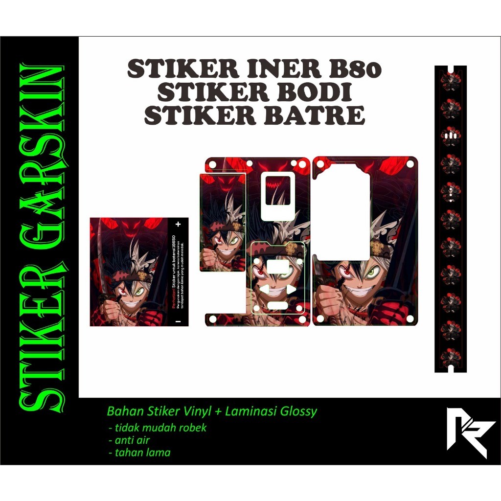 

Promo2pcs - Stiker Centa B80 H Garskin Stiker/not Case Premium Quality CustomCOD