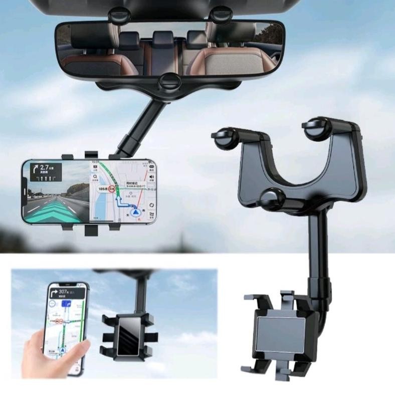 Big Sale - TOKO_ATK168 Phone Holder Mobil 6 IN 1 Car Stand Dudukan Peyangga penahan Hp NB58 ~
