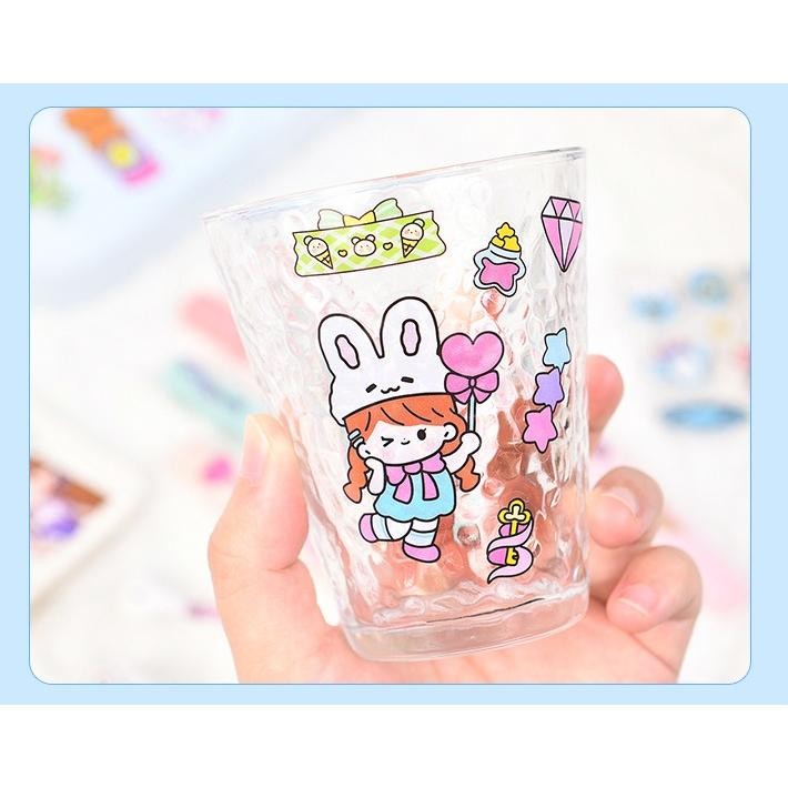 

Best! Ellie Stiker Korea Isi 100 Pcs Sticker Deco Aesthetic / Bujo /Scrapbook Momo Girl Sticker Tumbler / Binder / Case Hp / Diary / Diy ..