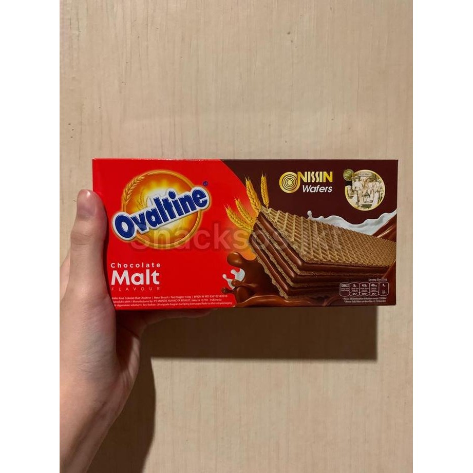 

NISSIN OVALTINE WAFER CHOCOLATE MALT