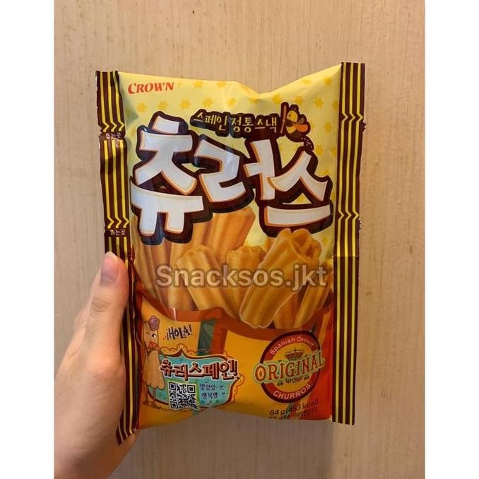 

CROWN ORIGINAL CHURROS- CHURROZ KOREA SNACK