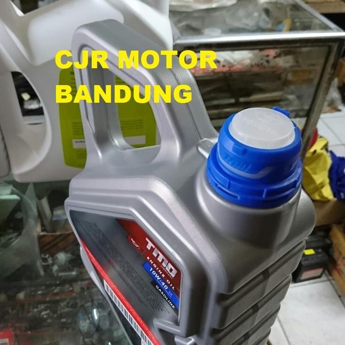 Oli Mesin Tmo 10W 40 Galon 4L Oli Mobil Bensin Toyota Jamin Asli Resmi