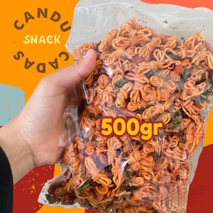 

[500 Gr] Mie Gulung Pedas Daun Jeruk Milung Mie Gulung Krispi Viral