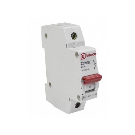 Mcb Broco 1P 32A Broco Mcb 1 Pas 32 Ampere