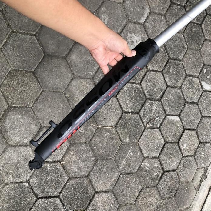 Part Sepeda Fork Rigid Mosso M6 Hitam Merah Alloy 26 27.5 29 700C Disc Mtb Gravel