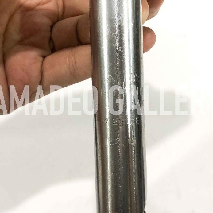 Part Sepeda Stem Tahu Kotak Bmx Kalloy Silver Alloy Insert 22.2 Osbmx Chrome Nos