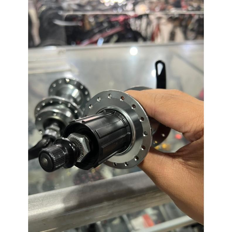 Part Sepeda Hub Bitex 32 Hole Discbrake 32H Disc Brake Sepeda Mtb Cakram Hub Freehub Loncer Jangkrik