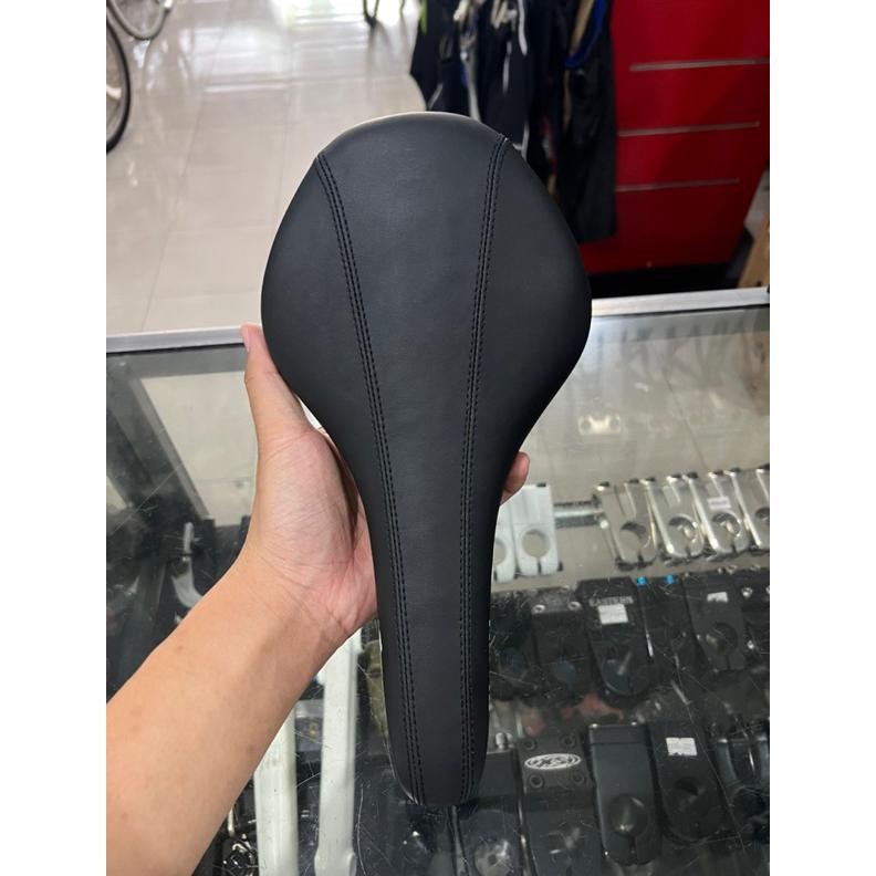 Part Sepeda Saddle Sepeda Velo Plush United Empuk Tebal Hitam Kulit Leather Pu Sadle Sepeda Jok Dudu