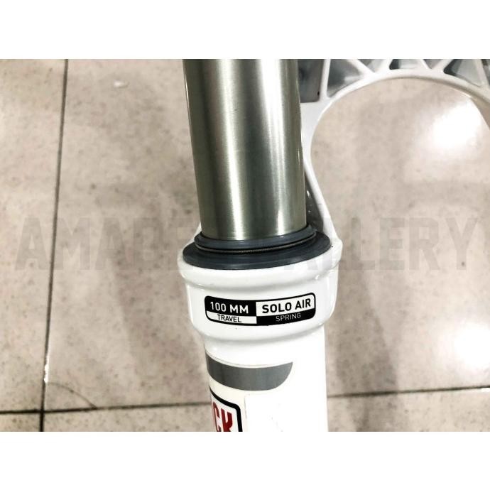 Part Sepeda Rock Shox Recon Fork Mtb 275 Lock Air Suspension Thru Axle Disc New