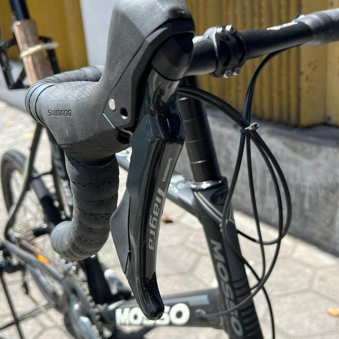 Part Sepeda Minivelo Mosso 20Xr5 Fullbike Second Preloved Bekas Like New Groupset Tiagra Ban 20 Inch