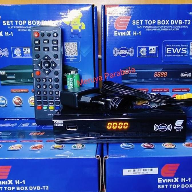 TERBARU - Evinix H1 DVB-T2 8MB