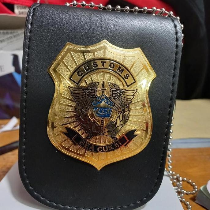 

TERMURAH - Name Tag Holder Bea cukai