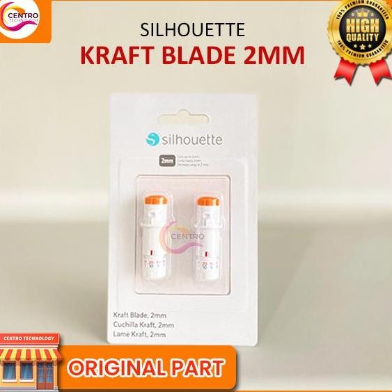 

Promo Silhouette Pisau Kraft Blade Cameo Original Silhouette 2 mm ISI 2 PCS untuk Cutting Cameo 3 & 4 Original Part COD
