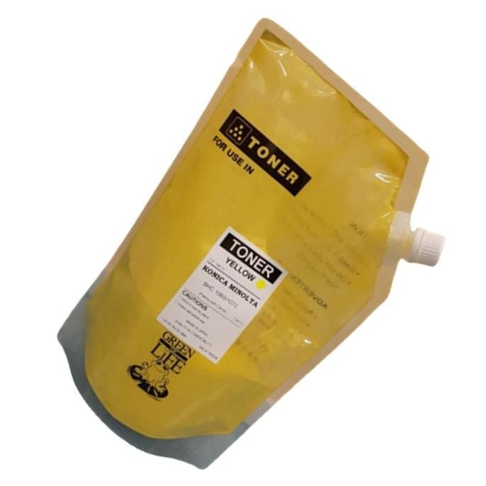 Toner Tn619 Refill Konica Minolta Bizhub C1060 C1070 - Yellow New Stok