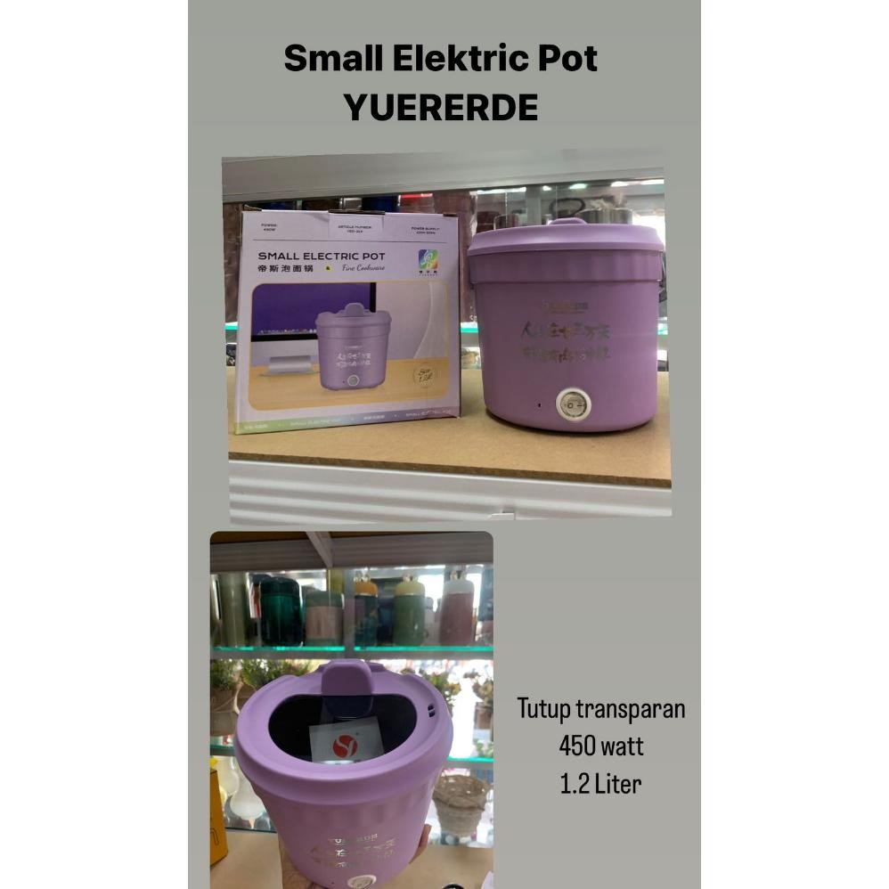 

panci listrik yuerde 1.2 liter rebus goreng elektrik 450 watt colorfull DiM