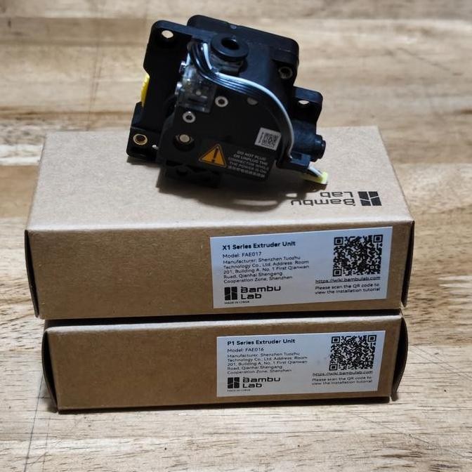 Bambulab 3D Printer Extruder Unit - X1C/P1 Series New Stok