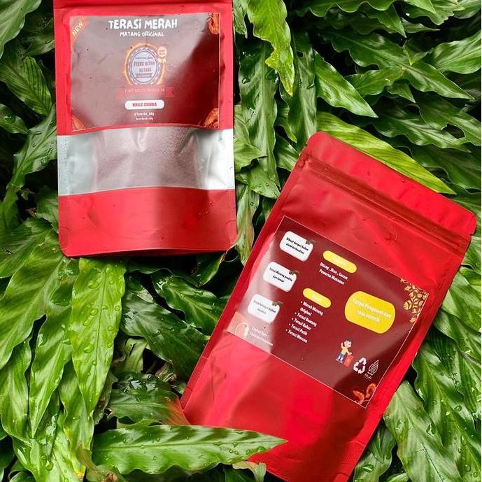 

Terasi Merah Bubuk Matang Kemasan Pouch