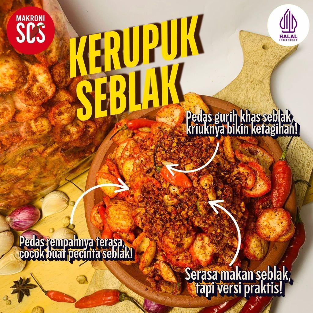 

Kerupuk Seblak Pedas Mantap 1Kg Grosir Berkualitas