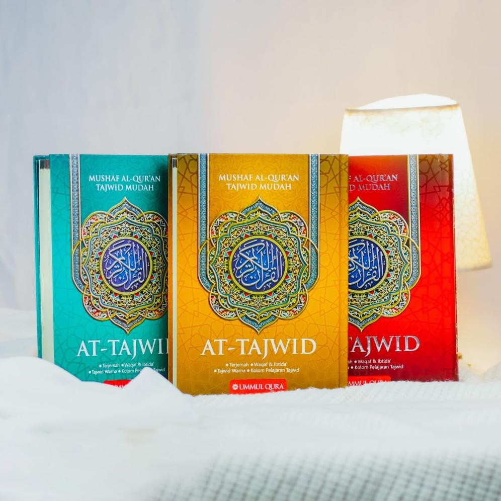 

BISA CETAK NAMA - A5 Al Quran AT - Tajwid Mudah untuk Pemula - Penerbit Ummul Quro DiM