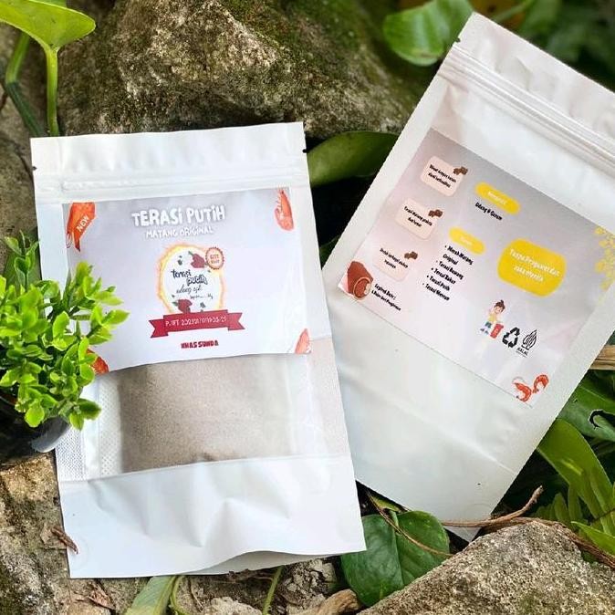 

Kemasan Pouch Terasi Putih Matang