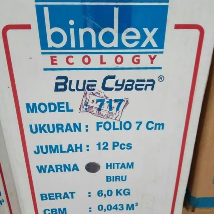 

BEBAS ONGKIR - odner bindex 717 per dus isi 12