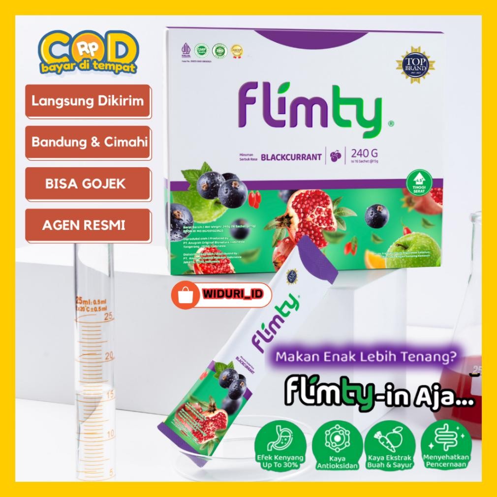 [BISA COD & BISA SATUAN] FLIMTY FIBER HERBAL Minuman Pelangsing DETOX TUBUH FLIMTY CIMAHI FLIMTY BAN