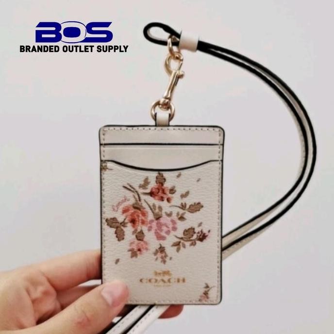 

BEBAS ONGKIR - Ready LANYARD Coch 91792 Midnight White with ROSE BOUQUET PRINT