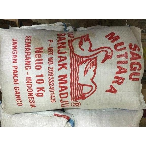 

Sagu Mutiara Banjak Madju Dus / Pacar Cina Banjak Madju Dus 10Kg