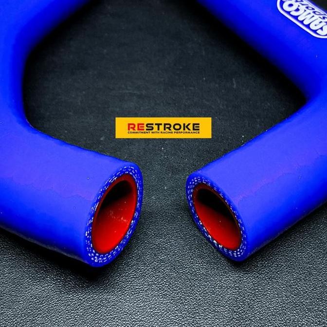 Set Selang Radiator Samco Atas Dan Bawah Ninja Ss R Rr Zx150 Original