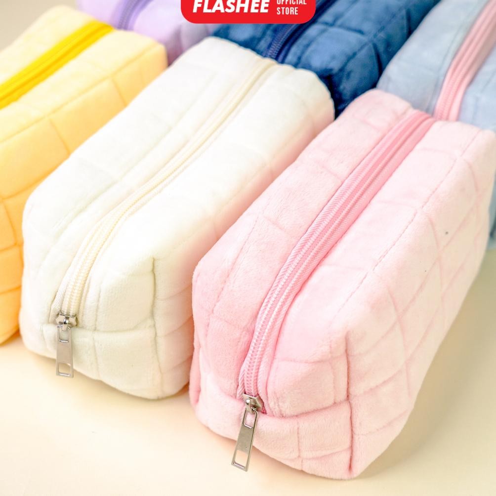 

Ready_Stock_Cod Flashee Kotak Pensil Aesthetic Korea Bulu Lucu Cloudy Pencil Bag Large Tempat Pensil Sekolah Flashee Muji Style Muat Banyak Kapasitas Besar Multifungsi Fg-87