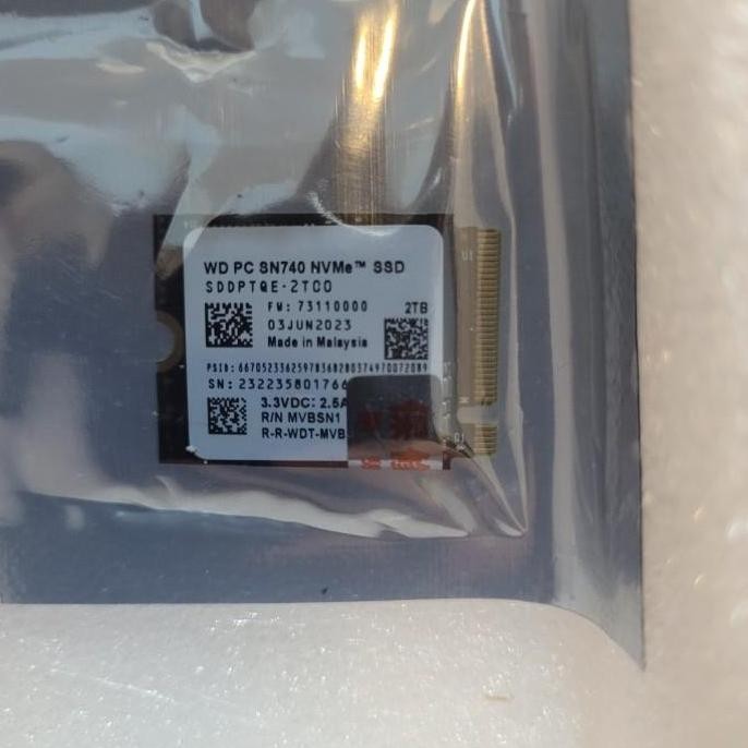 TERLARIS - 2TB NVMe SSD 2230 Steam deck ROG ally WD sn740 Solidigm 512gb 1TB 2TB