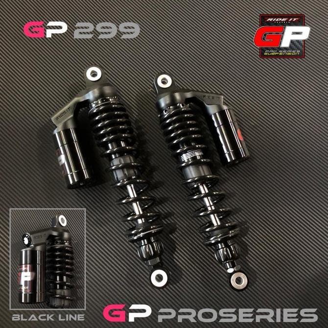 new SHOCK BREAKER BELAKANG TABUNG ATAS MEREK REDIT GP 299 UK 360MM murah