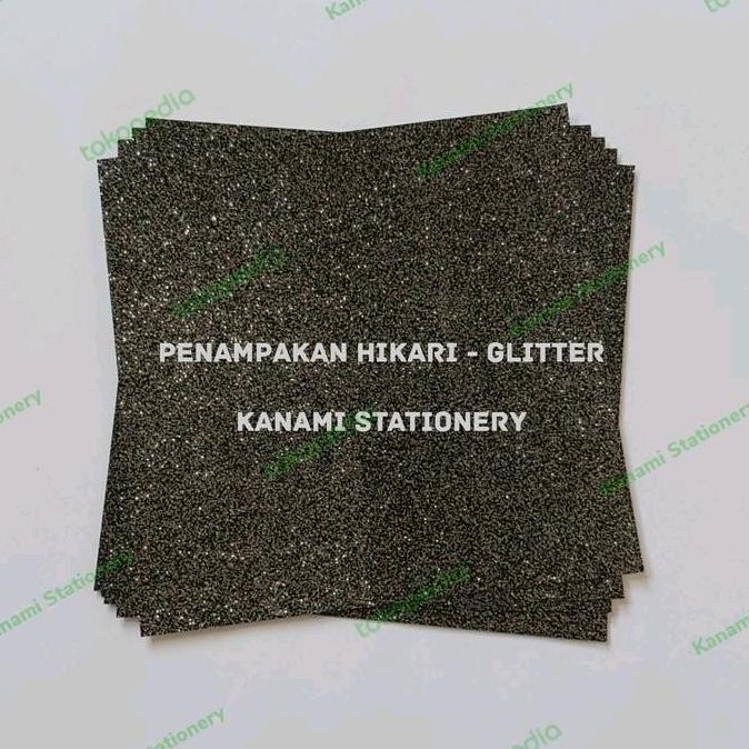 

new !!! Kertas Origami Paper Hikari-Glitter 25 Sheets 05 Colors Asturo.