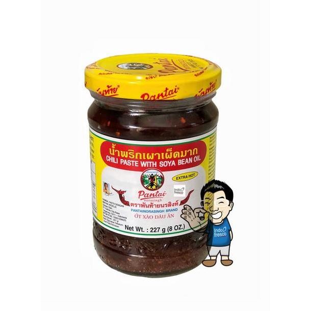 

Pantai Norasingh Chili Paste Soya Bean Oil- Sambal Pasta Thai 227 g