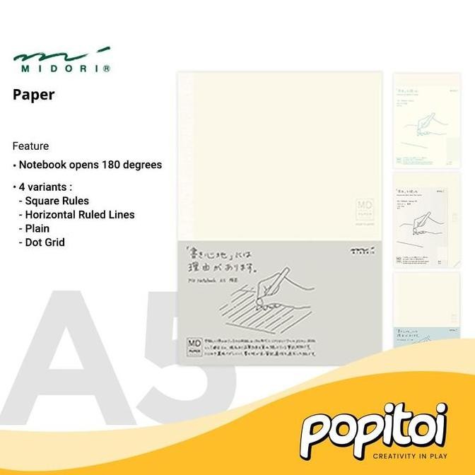 

Midori Md Notebook A5 Japan Buku Tulis Premium