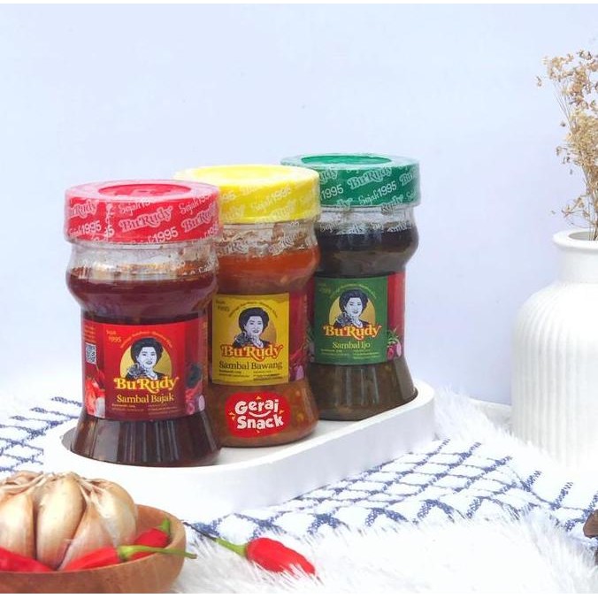 

Sambal Bu Rudy All Varian Botol Oleh2 Surabaya