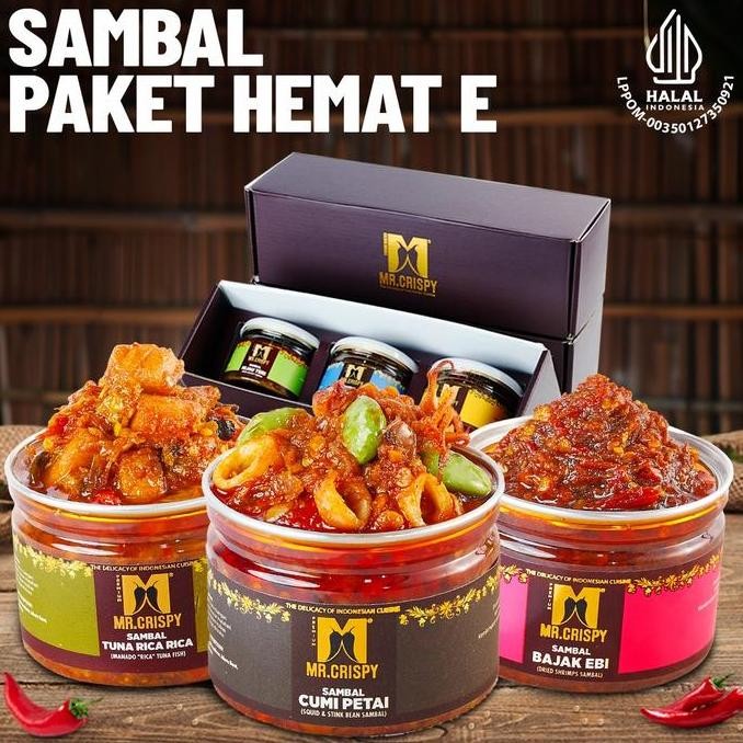 

PAKET SAMBEL HEMAT E MRCRISPYKOTAK HMPERS