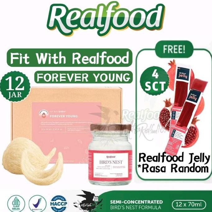 

Realfood Forever Young 12 Jar Bonus 4 Sachet ( Minuman Sarang Burung Walet )