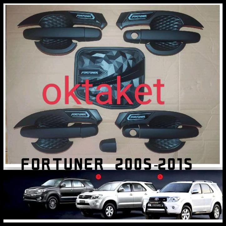 TERBARU AKSESORIS PAKET OUTER HANDLE TANK COVER FORTUNER LAMA GRAND NEW OLD 2005 2010 2015 DIAMOND F