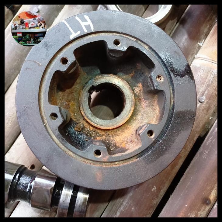 BEST DEAL PULLY KRUK AS CRANKSHAFT TOYOTA DYNA HT125 HT130 DUTRO 