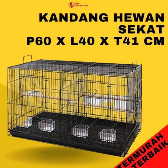 Kandang hewan burung kotak besar sekat kandang sekat hewan peliharaan