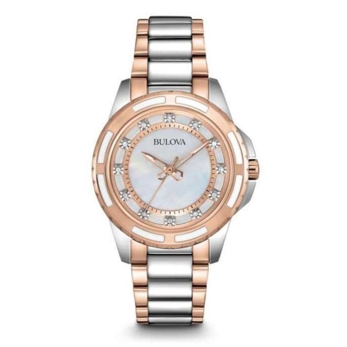 Bulova Women's 98P134 Diamond Dial Watch