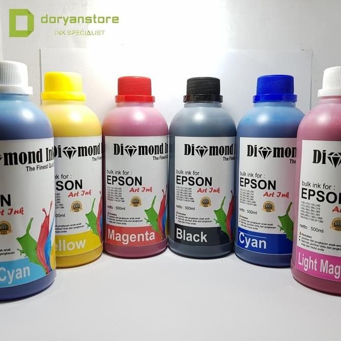 Tinta Art Paper Epson Diamond Ink Grade A Tinta Korea New Stok