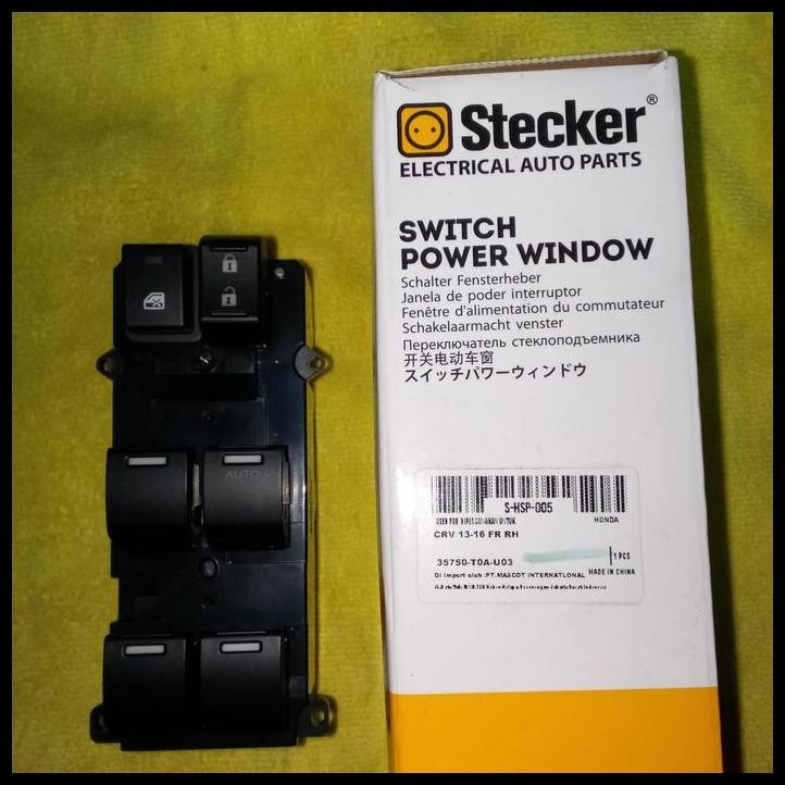 TERBARU SAKLAR SWITCH POWER WINDOW CRV 2012 - 2017 35750-T0A-U03 