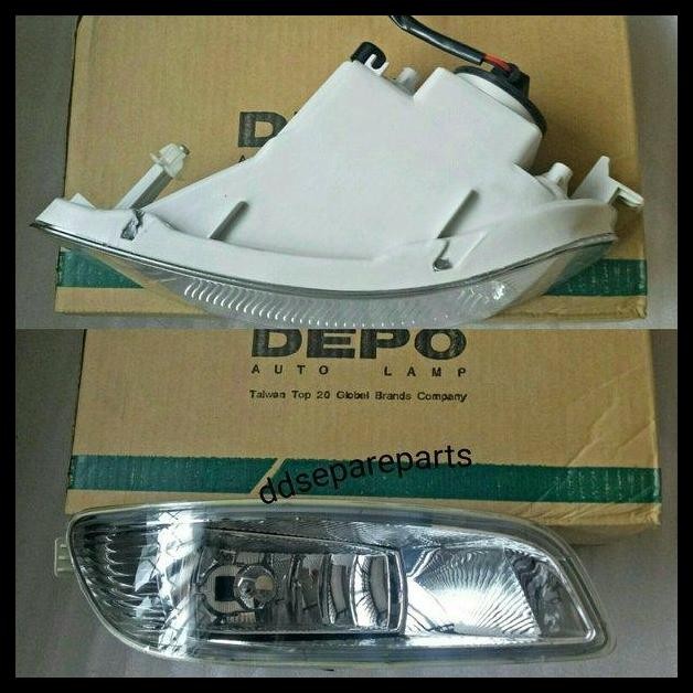 DISKON FOGLAMP LAMPU KABUT SET 2PCS DEPO TOYOTA KIJANG KAPSUL 2003