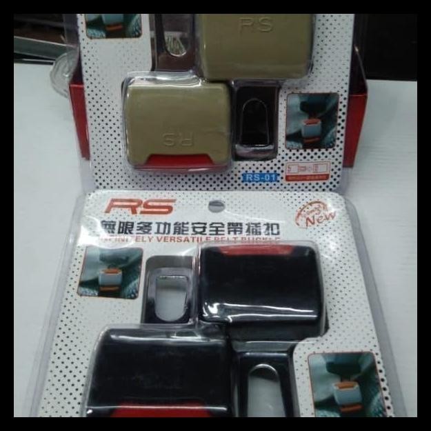 GRATIS ONGKIR COLOKAN SAFETY BELT 2 SISI MODEL RS MOBIL WULING ALMAZ 